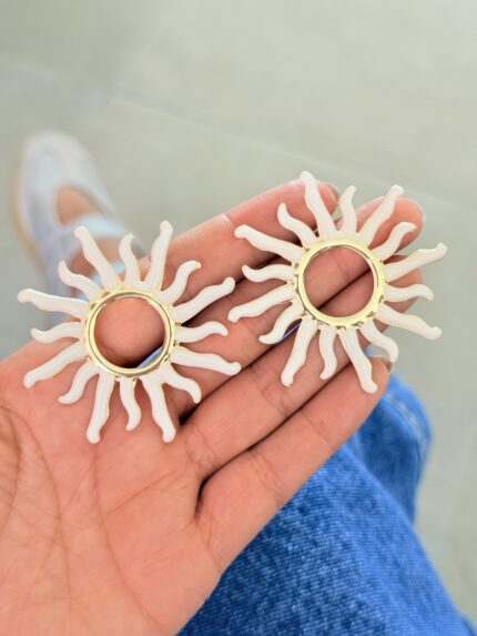 Arete Topo Sol Rayos Blancos