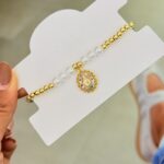 Pulsera Virgen Colores Perla