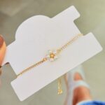 Pulsera Flor Perlitas
